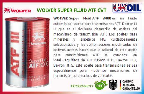 WOLVER SUPER FLUID ATF CVT
